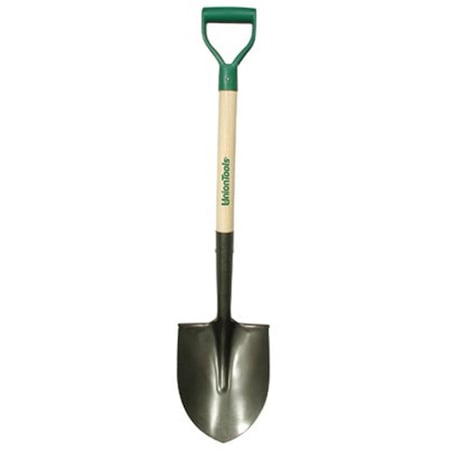 Greengrass Round Point Shovel, D-Grip Handle GR111638